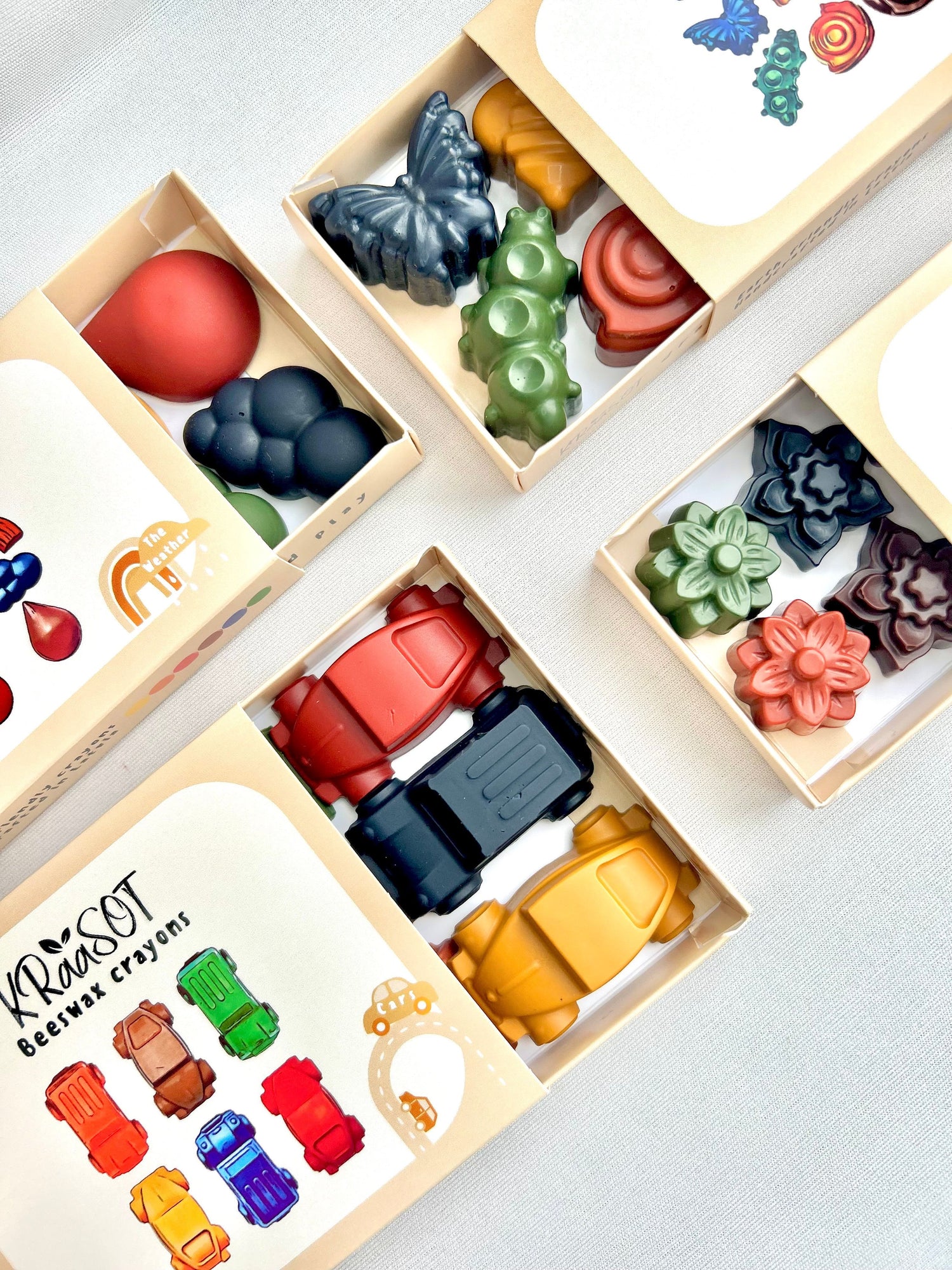 Bišu Vaska Krītiņi / Beeswax Crayons