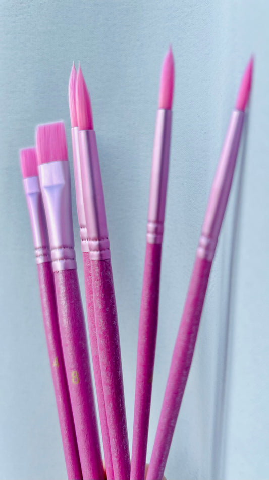 6gab Otiņu komplekts - pink