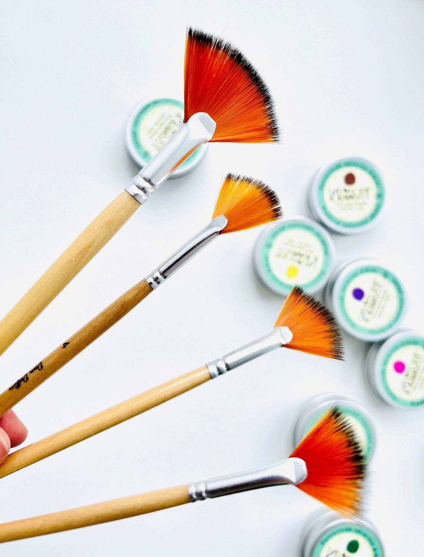 Expanded Bristle Brush for Watercolor - Single Piece | choose size