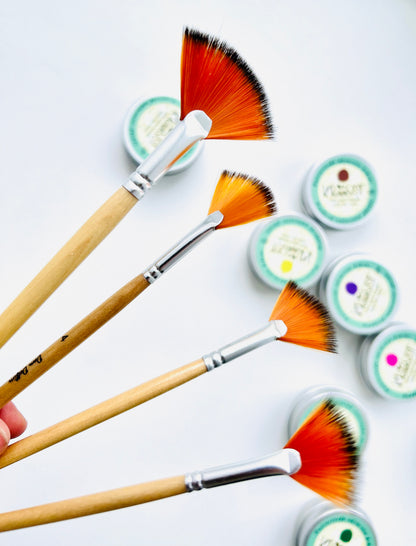 Expanded Bristle Brush for Watercolor - Single Piece | choose size