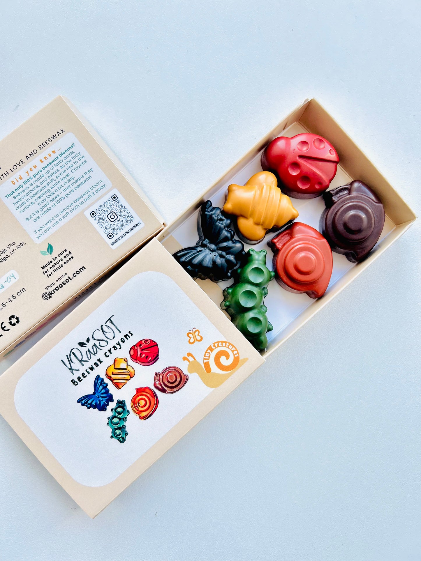 SĪKBŪTNES - Bišu vaska krītiņi