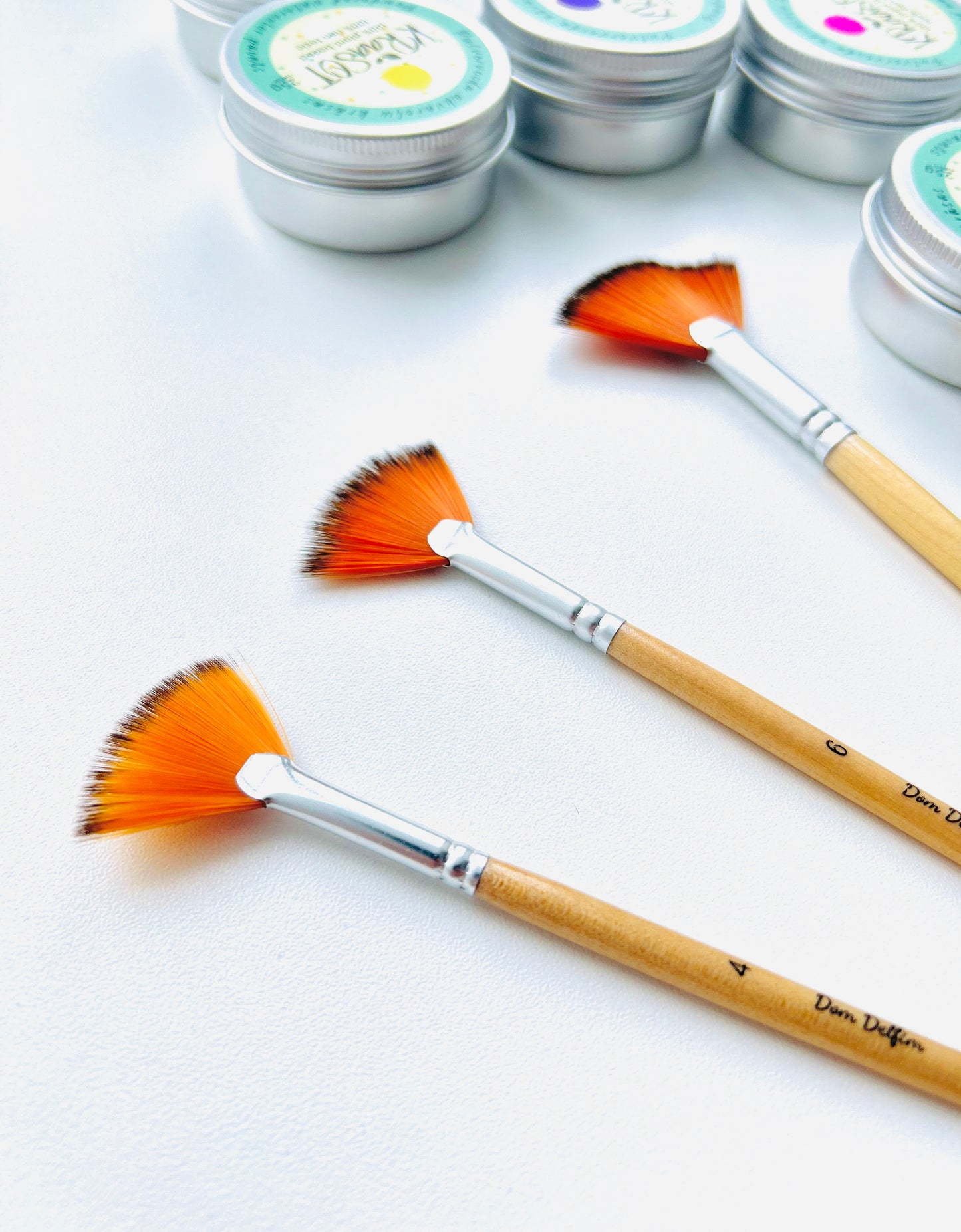 Expanded Bristle Brush for Watercolor - Single Piece | choose size