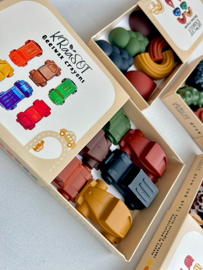 CARS - Bišu Vaska Krītiņi / Beeswax Crayons
