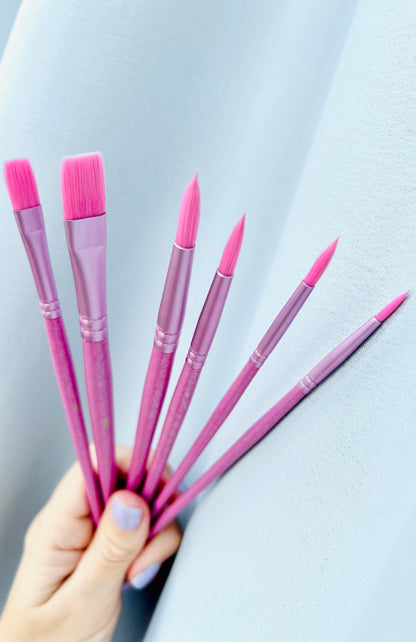 6gab Otiņu komplekts - pink