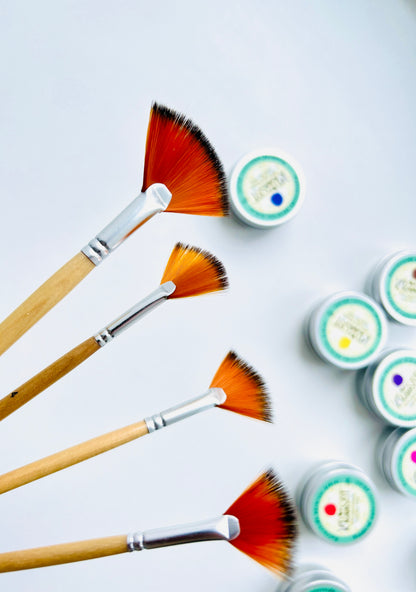 Expanded Bristle Brush for Watercolor - Single Piece | choose size