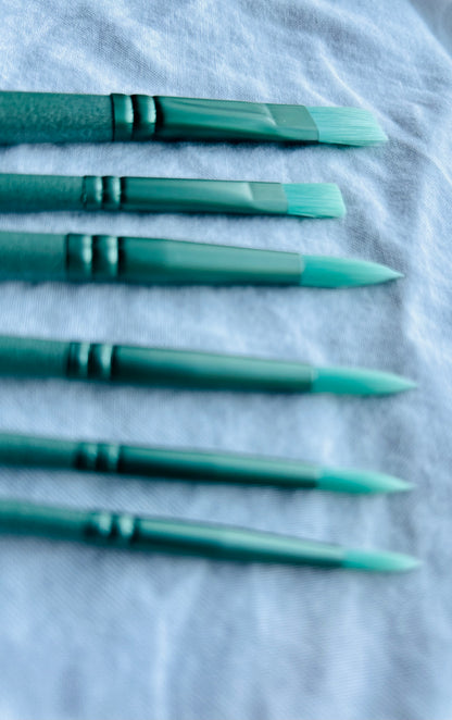 6pcs Brush Set - mint