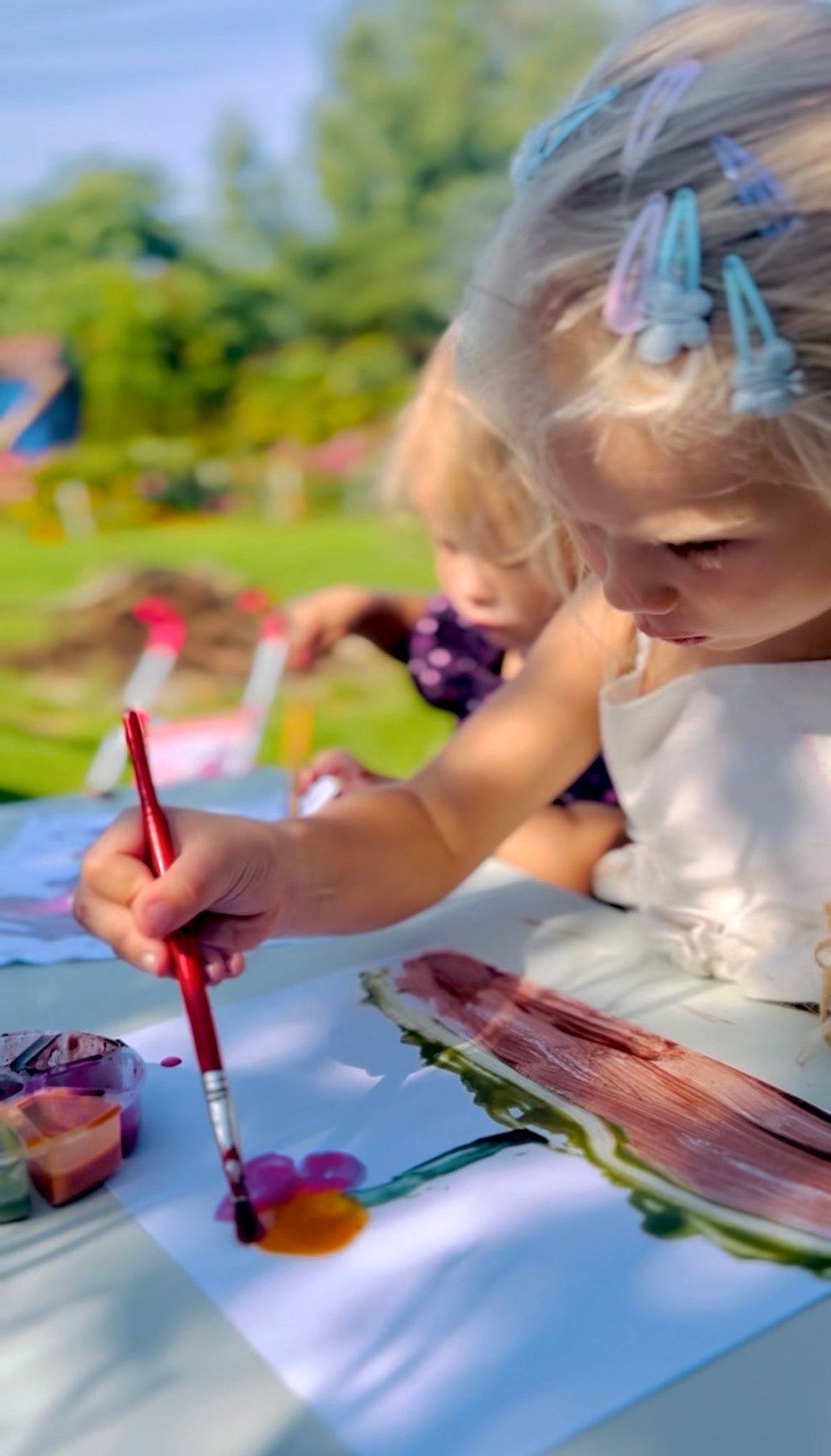 Powdered Watercolor Paints (set of 8 colors)