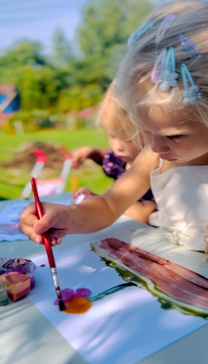 Powdered Watercolor Paints (set of 8 colors)