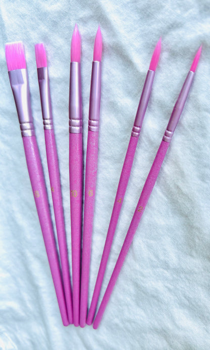 6gab Otiņu komplekts - pink