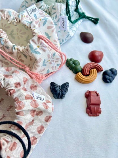 Kokvilnas somiņa krītiņiem