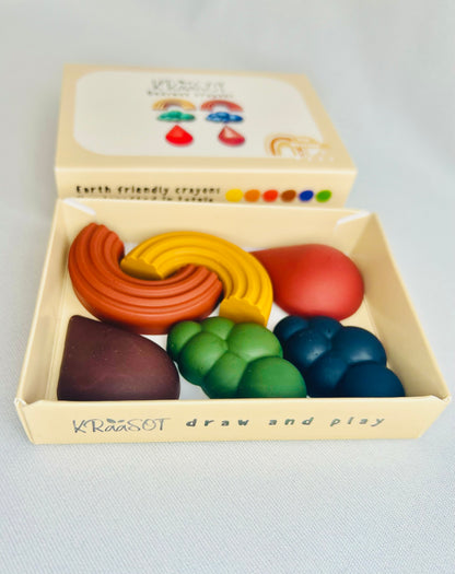 LAIKAPSTĀKĻI - Bišu vaska krītiņi