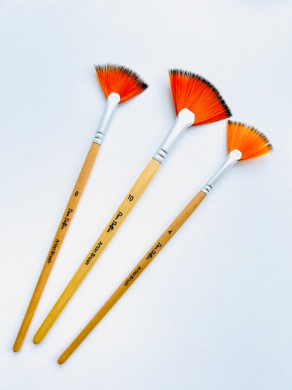 Expanded Bristle Brush for Watercolor - Single Piece | choose size