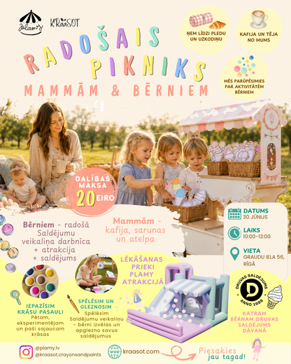 KRaaSOT & Plamy Radošais Pikniks Mammām un Bērniem