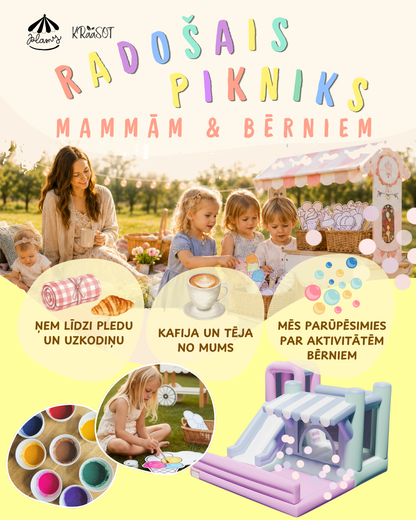 KRaaSOT & Plamy Radošais Pikniks Mammām un Bērniem